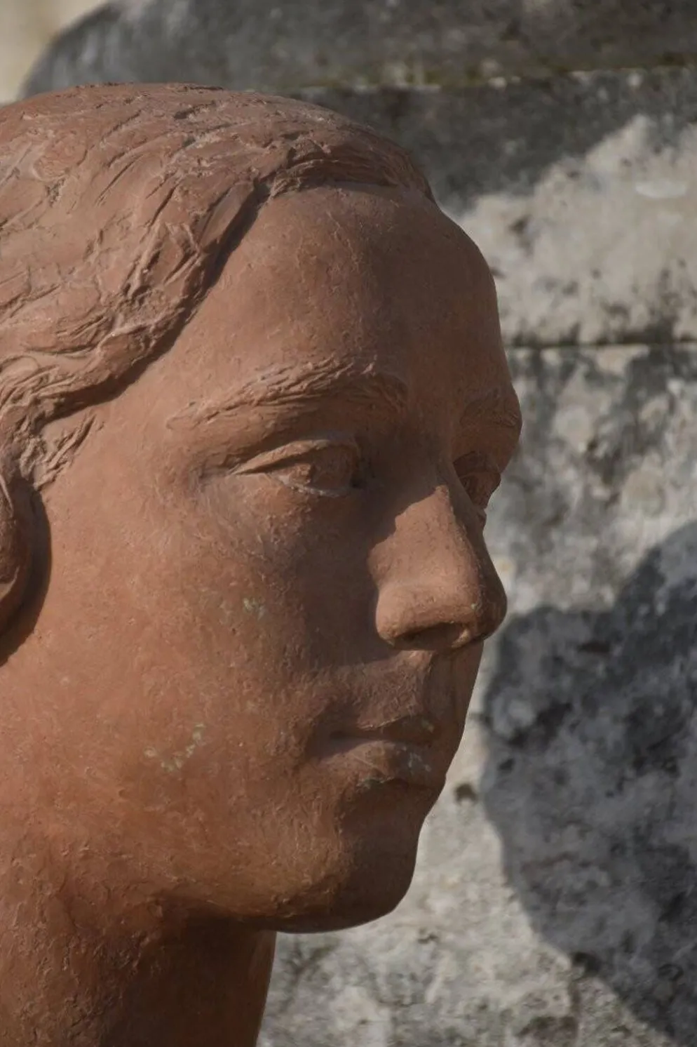 PRYAS, Buste de femme (vers 1935)