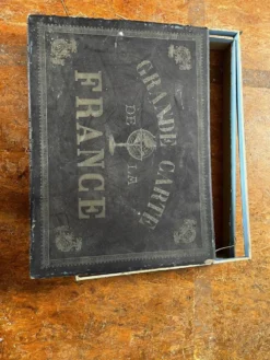 Puzzle carte de France vintage