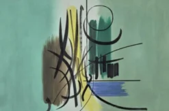 Quadrichromie de Hans hartung