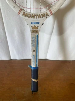 Raquette ancienne tennis montana junior bois vintage