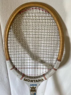 Raquette ancienne tennis montana junior bois vintage