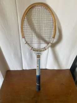 Raquette ancienne tennis montana junior bois vintage