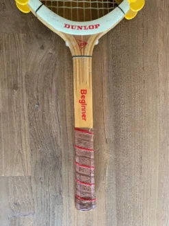Raquette de tennis en bois pour enfant