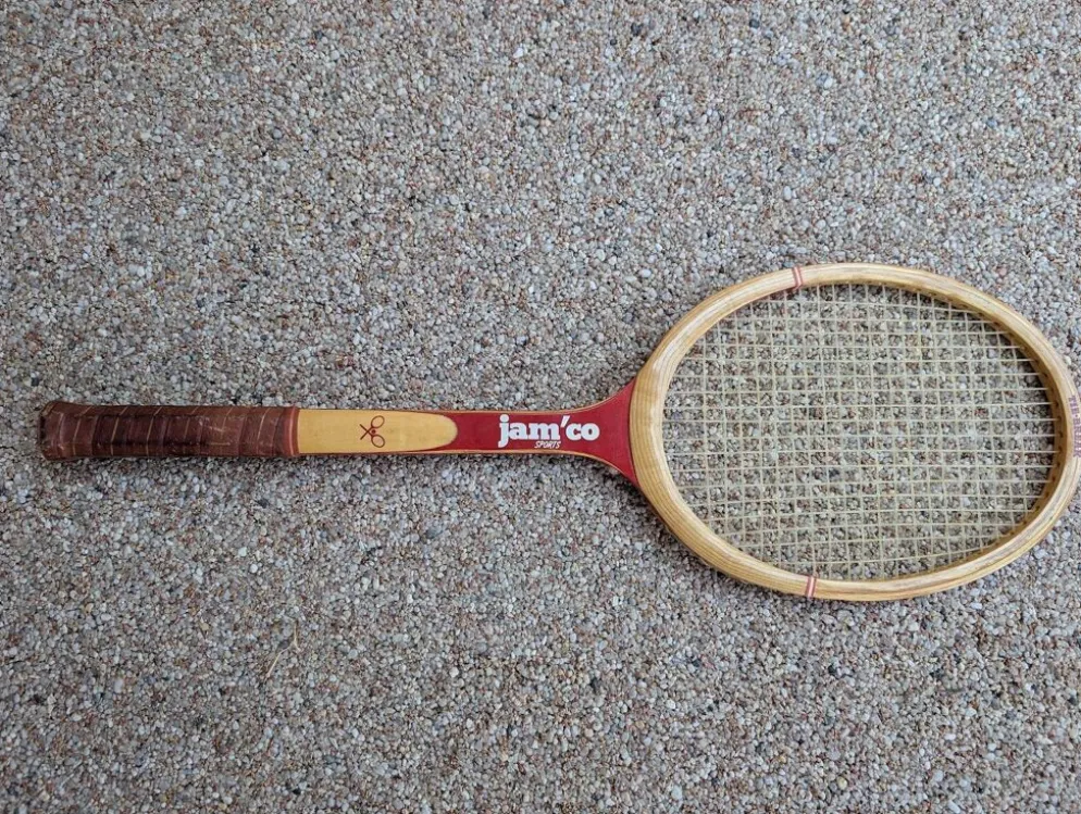 raquette de tennis Jam'Co tri-shape + etui cuir