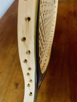 Raquette de tennis Snauwaert vintage dans sa housse