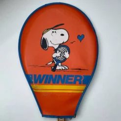 Raquette de tennis Snoopy John Newcombe