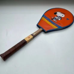 Raquette de tennis Snoopy John Newcombe