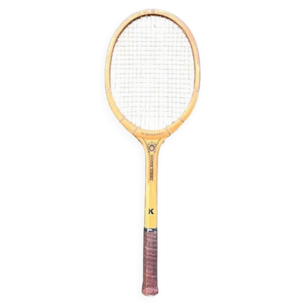 Raquette de tennis vintage