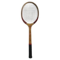 Raquette de tennis vintage en bois 