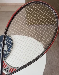 Raquette de tennis vintage Fischer années 70/80