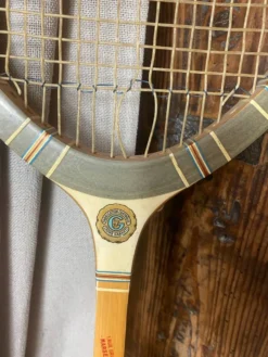 Raquette de tennis vintage Gauthier et Fils