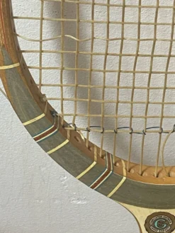 Raquette de tennis vintage Gauthier et Fils