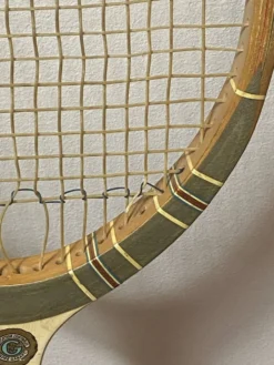 Raquette de tennis vintage Gauthier et Fils