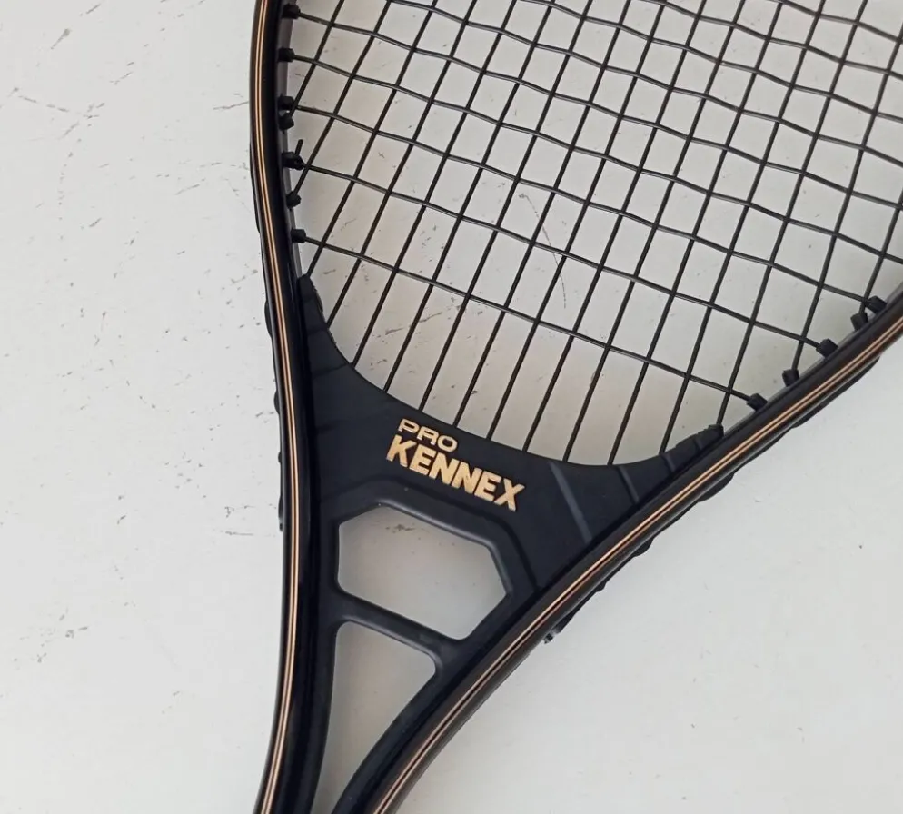Raquette de tennis vintage Kennex Power Dominator années 80