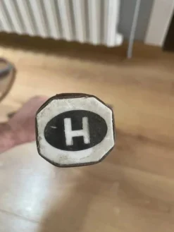 Raquette de tennis vintage La Hutte