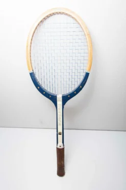 Raquette Montana bleue M505 avec sacoche cuir