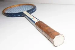 Raquette Montana bleue M505 avec sacoche cuir