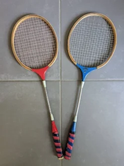 Raquettes de badminton vintages