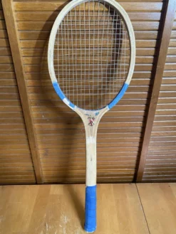 Raquette Tennis Ancienne Bois Sport Vintage
