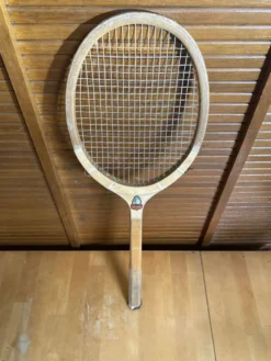 Raquette tennis ancienne challenge bois sport vintage