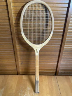 Raquette tennis ancienne challenge bois sport vintage