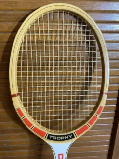 Raquette Tennis Ancienne DONNAY Trophy Bois Sport Vintage #E224