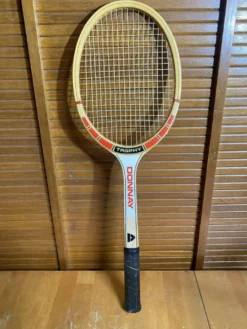 Raquette Tennis Ancienne DONNAY Trophy Bois Sport Vintage #E224