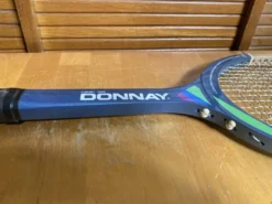 Raquette tennis ancienne donnay court one bois sport vintage