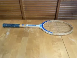 Raquette Tennis Ancienne DONNAY Lady Flex Bois Vintage #E193