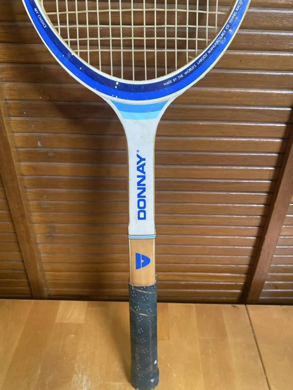 Raquette Tennis Ancienne DONNAY Lady Flex Bois Vintage #E193