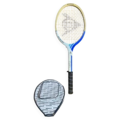 Raquette tennis ancienne dunlop bois + housse donnay vintage