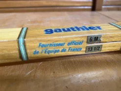 Raquette Tennis Ancienne GAUTHIER Miss Go Bois + Housse + Zephyr Vinta