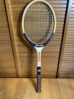Raquette Tennis Ancienne MAJOR PRINCE Bois Sport Vintage #E215
