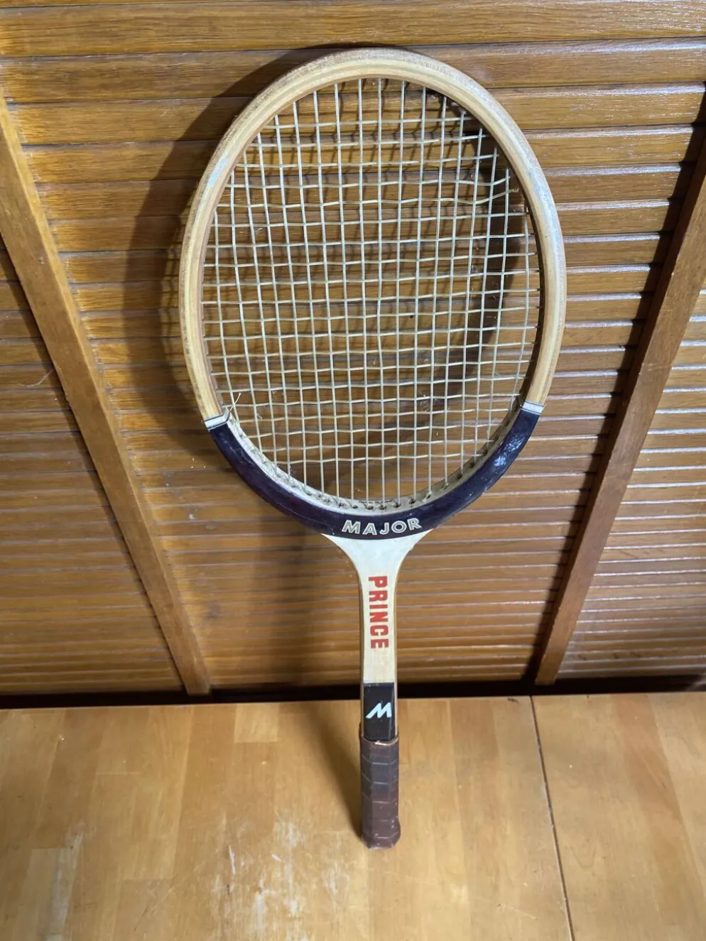 Raquette Tennis Ancienne MAJOR PRINCE Bois Sport Vintage #E215