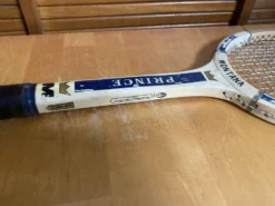 Raquette tennis ancienne montana modèle prince bois sport vintage