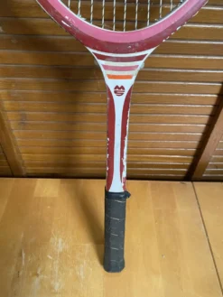 Raquette Tennis Ancienne MS Marco École 2 Bois Sport Vintage