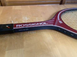 Raquette Tennis Ancienne ROSSIGNOL RS Made In France Sport Vintage #E2