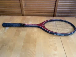 Raquette Tennis Ancienne ROSSIGNOL RS Made In France Sport Vintage #E2