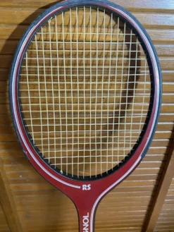 Raquette Tennis Ancienne ROSSIGNOL RS Made In France Sport Vintage #E2