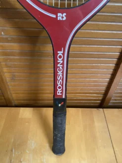 Raquette Tennis Ancienne ROSSIGNOL RS Made In France Sport Vintage #E2