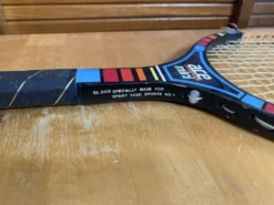Raquette tennis ancienne sport 2000 ace mini bois + housse sport vinta