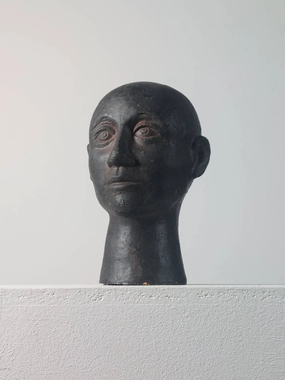 Rare buste en céramique de portrait Wunderkammer