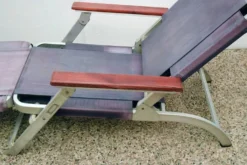 Rare deck chair from Transatlantico Michelangelo 1965
