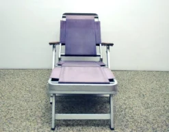 Rare deck chair from Transatlantico Michelangelo 1965