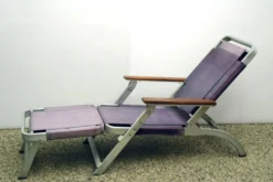 Rare deck chair from Transatlantico Michelangelo 1965