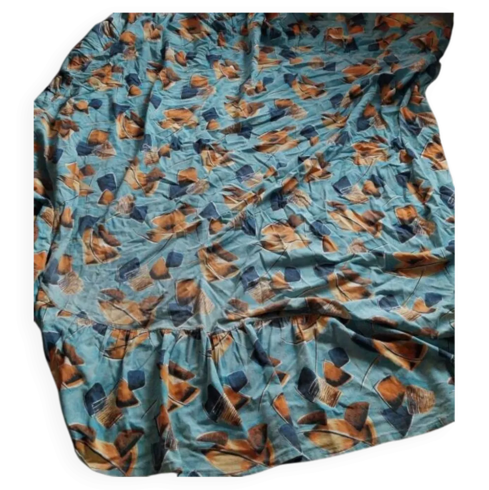 rare grand dessus de lit vintage années 60-70 France textile Bassora exclus