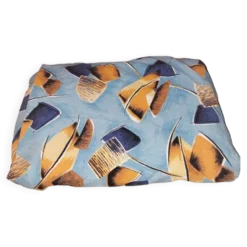 rare grand dessus de lit vintage années 60-70 France textile Bassora exclus
