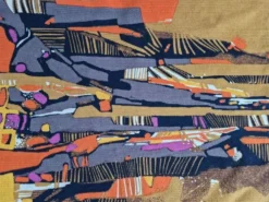 René Fumeron - Tapisserie en laine "Etna" - éditions Robert Four à Aubusson