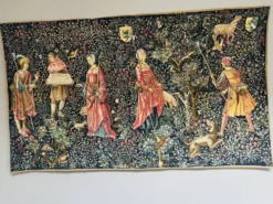 Reproduction de la tapisserie murale tissée à la main