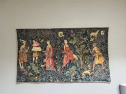 Reproduction de la tapisserie murale tissée à la main